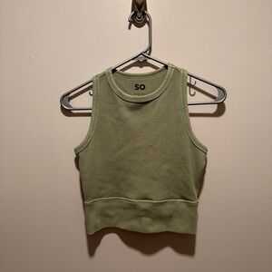 Juniors So Green Tank Top